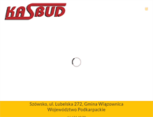 Tablet Screenshot of kasbud.com